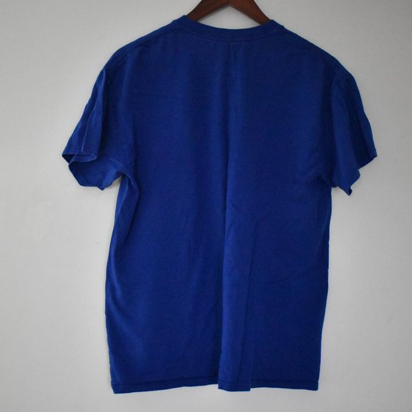 Chicago Cubs Wrigley Field royal blue t-shirt size medium 100% cotton - Picture 3 of 4
